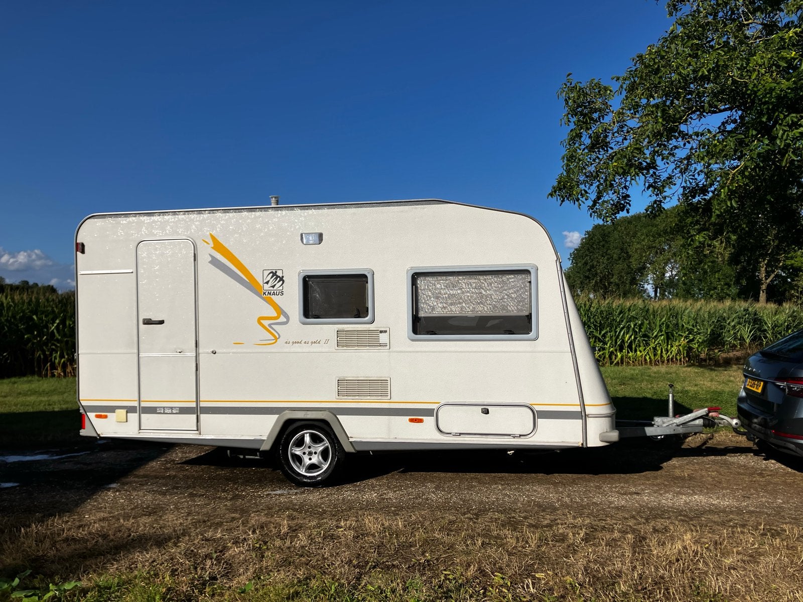 Knaus Sudwind good as gold 2, Caravans en Kamperen, Caravans, Vast bed, Treinzit, 750 - 1000 kg, Particulier