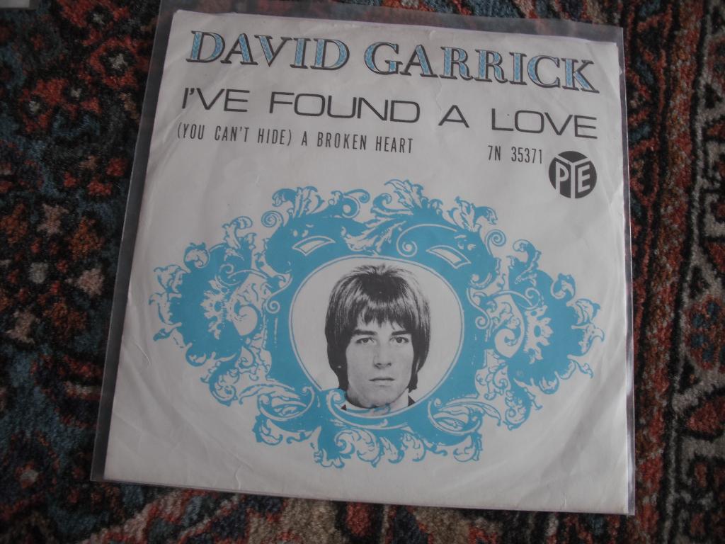 David Garrick - I've Found a Love., Cd's en Dvd's, Vinyl Singles, Ophalen of Verzenden, Zo goed als nieuw, Pop