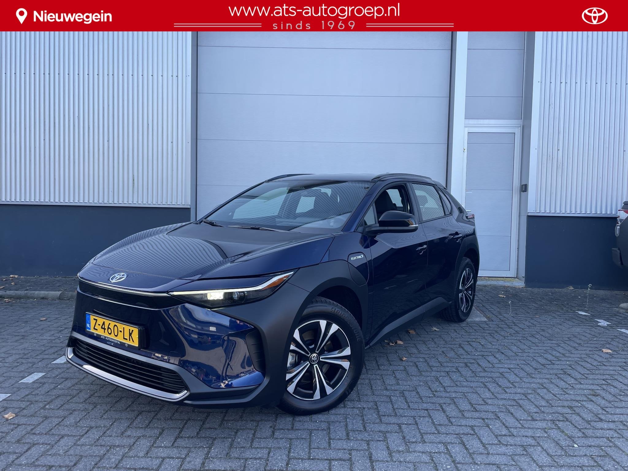 Toyota bZ4X Active 71 kWh | 3-fase | Origineel NL en 1e eige, Auto's, Dealer onderhouden, Stof, Gebruikt, 71 kWh
