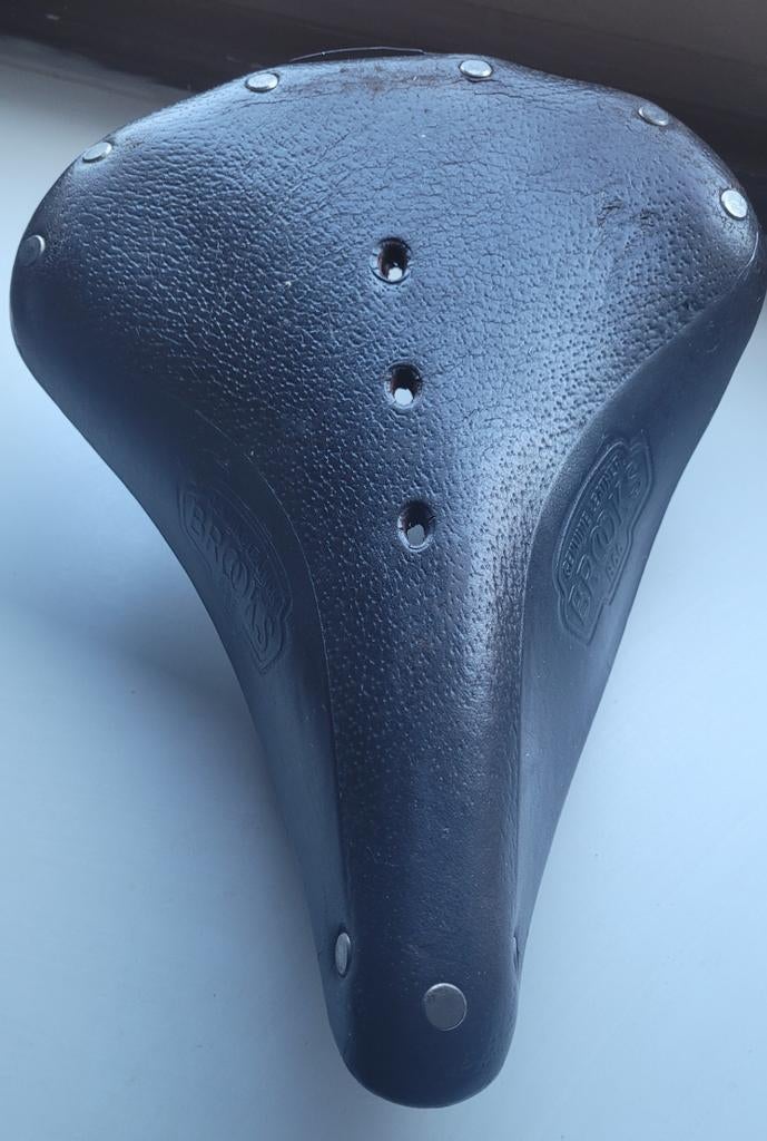Vintage Brooks zadel B 66, Fietsen en Brommers, Fietsonderdelen, Ophalen of Verzenden, Zo goed als nieuw, Zadel, Brooks