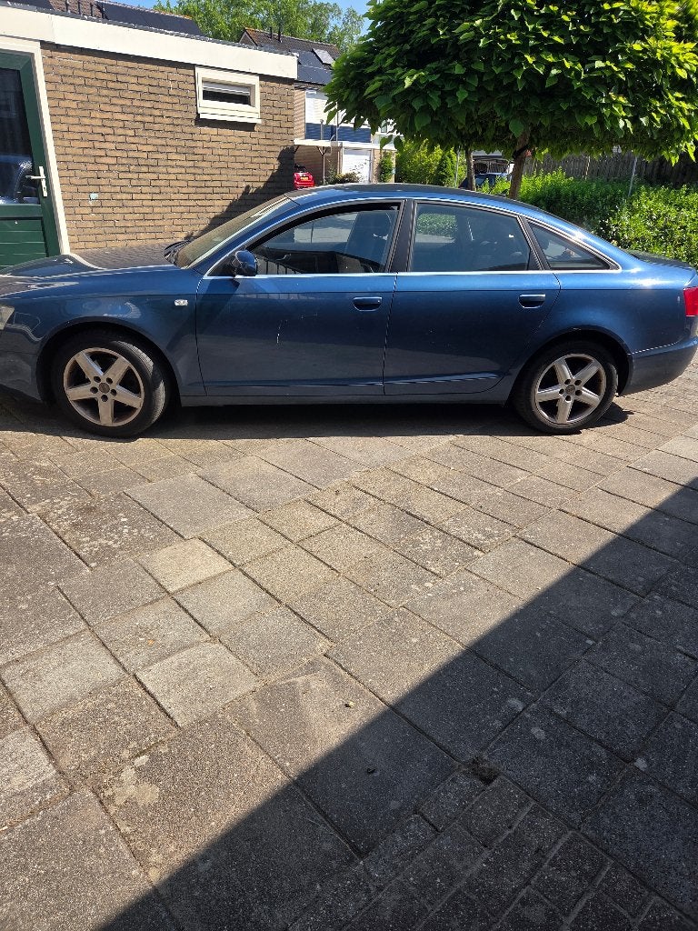 Te Koop, Auto's, Audi, Bedrijf, A6, Benzine, Automaat, Blauw, Grijs, Stof, Voorwielaandrijving, Ophalen