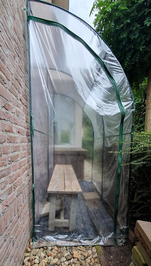 Kas Kweekkas 200 x 100 x 215 cm, Tuin en Terras, Kassen, Ophalen, Overige materialen, Gebruikt, Overige materialen