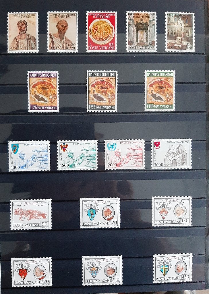 1 Kaart Postzegels Vaticaanstad Nr. 3 Postfris, Ophalen, Overige landen, Postfris
