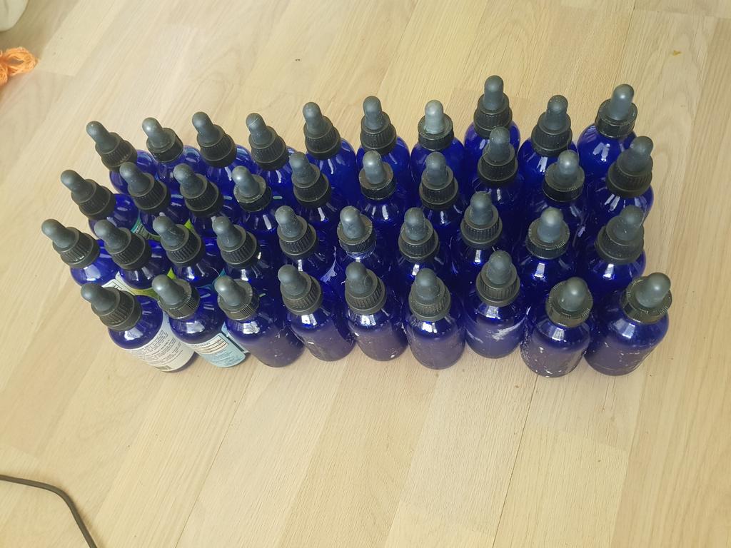 Mironglas 60ml pipetflesjes,, Ophalen of Verzenden