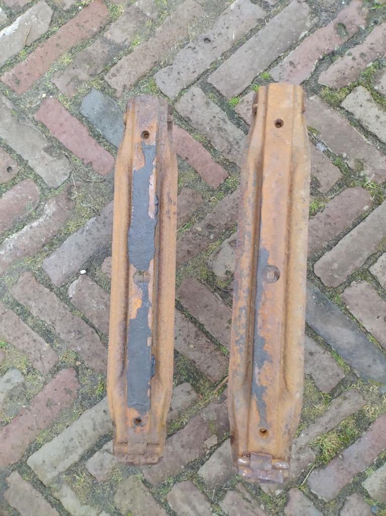 Daf 55 benzine tank beugels, Ophalen