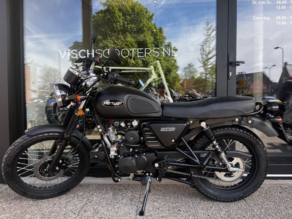 Hanway Caferacer RAW 50 | Nu Op Voorraad In De Winkel !!