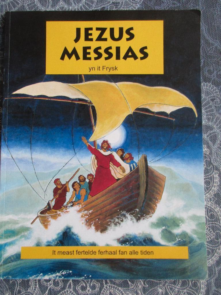 stripboek Jezus Messias in het Fries, Boeken, Ophalen of Verzenden, Zo goed als nieuw, Christendom | Protestants