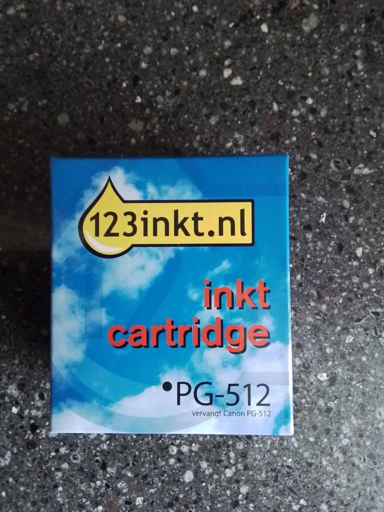 Inkjet cartridge Canon PG 512 zwart, Ophalen of Verzenden, Nieuw