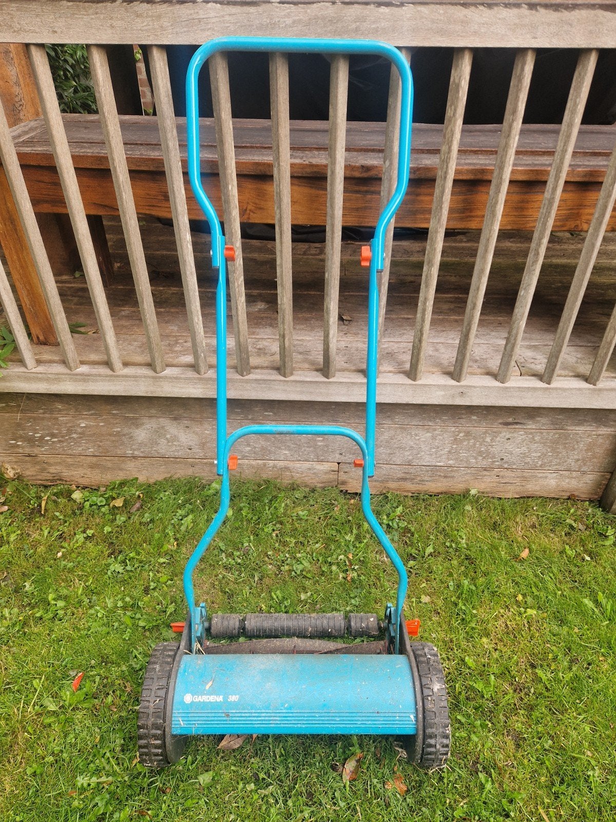 Gardena 380 Handgrasmaaier - Perfect voor kleine tuinen, Ophalen, Gebruikt, Handgrasmaaier, Minder dan 30 cm