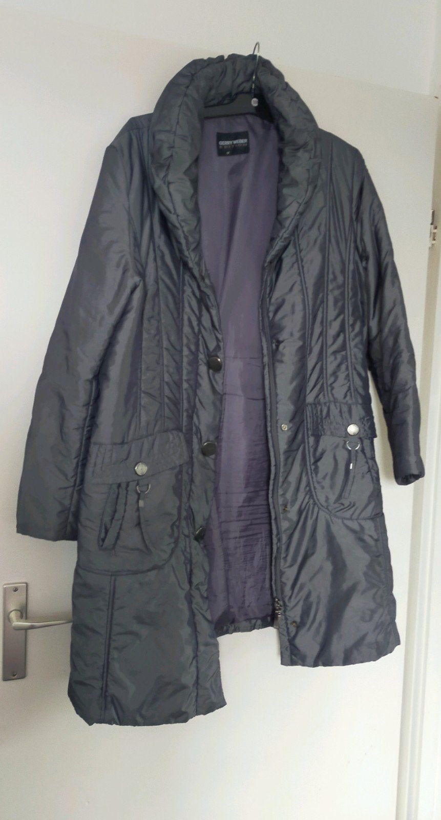 Gerry Weber metk dames jas XL, Ophalen, Maat 46/48 (XL) of groter, Zo goed als nieuw, Grijs