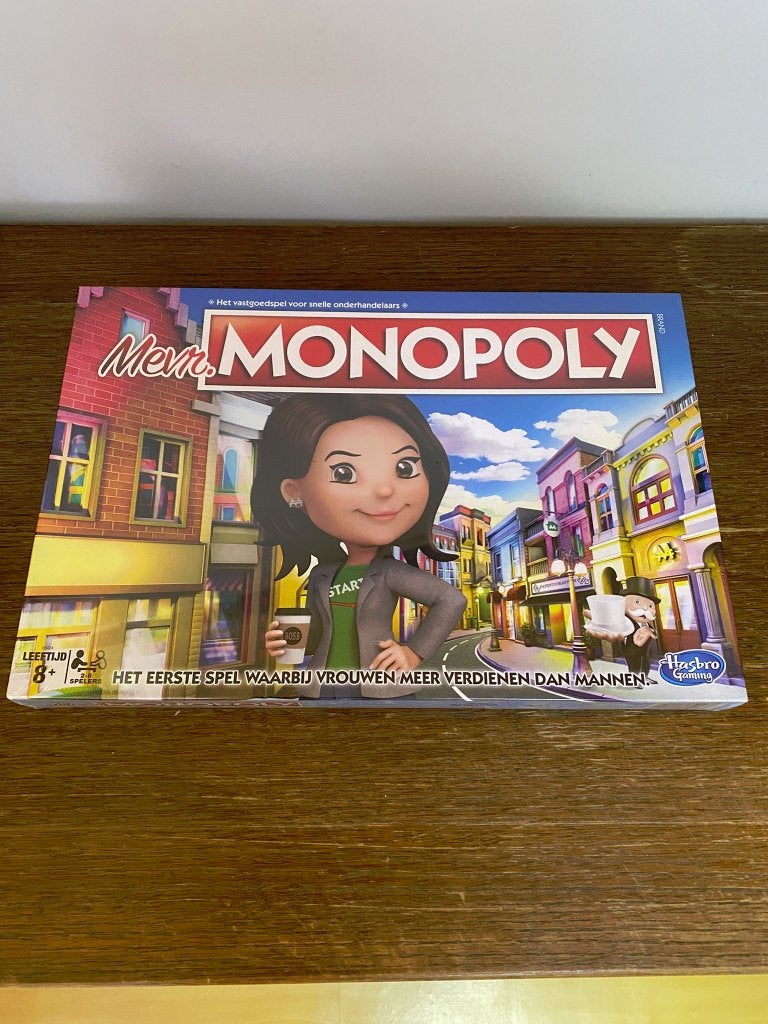 Monopoly - Mevrouw Monopoly - Nieuw, geseald, Hobby en Vrije tijd, Gezelschapsspellen | Bordspellen, Vijf spelers of meer, Ophalen of Verzenden