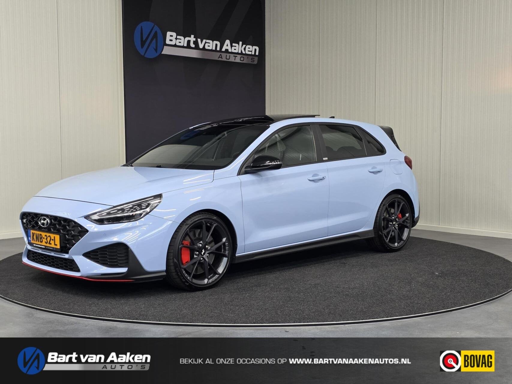Hyundai i30 2.0 N Performance 280PK Aut. Panoramadak Dealer, Auto's, 1998 cc, Gebruikt, 4 cilinders, Blauw