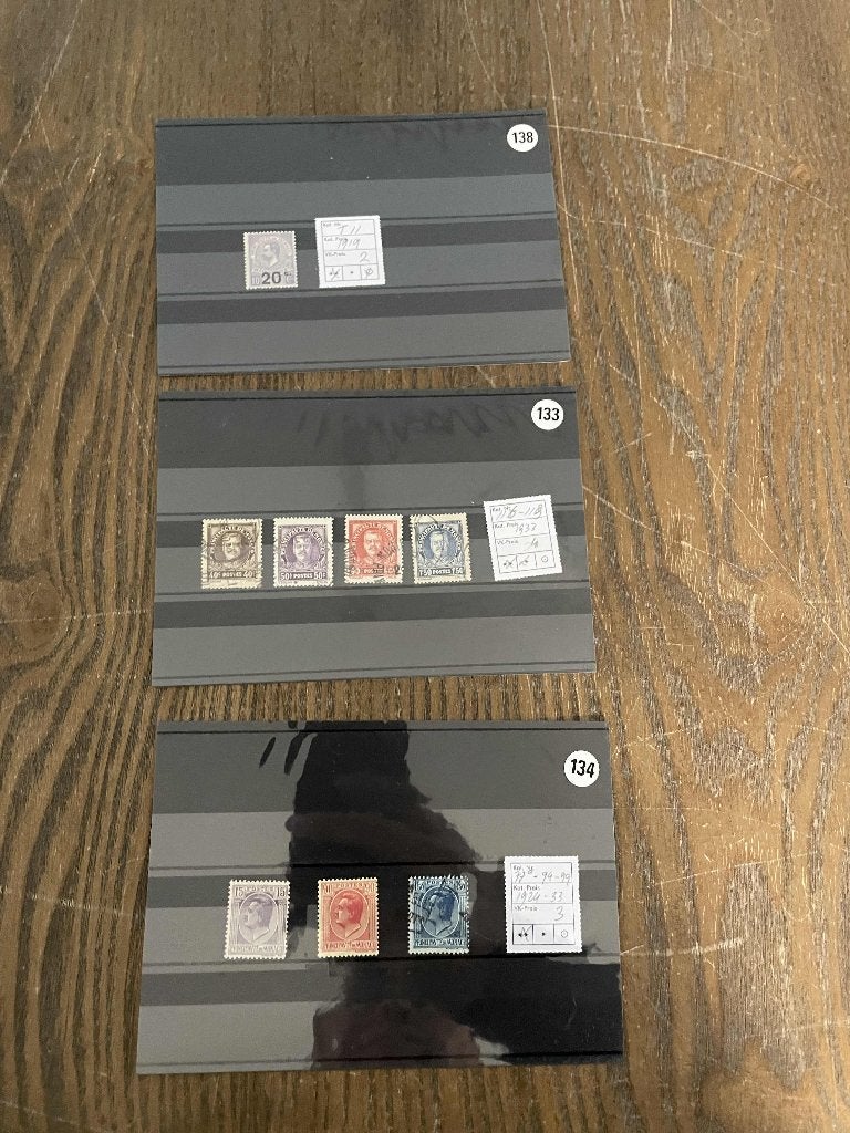 oude postzegels Monaco 3 kaarten, Verzenden