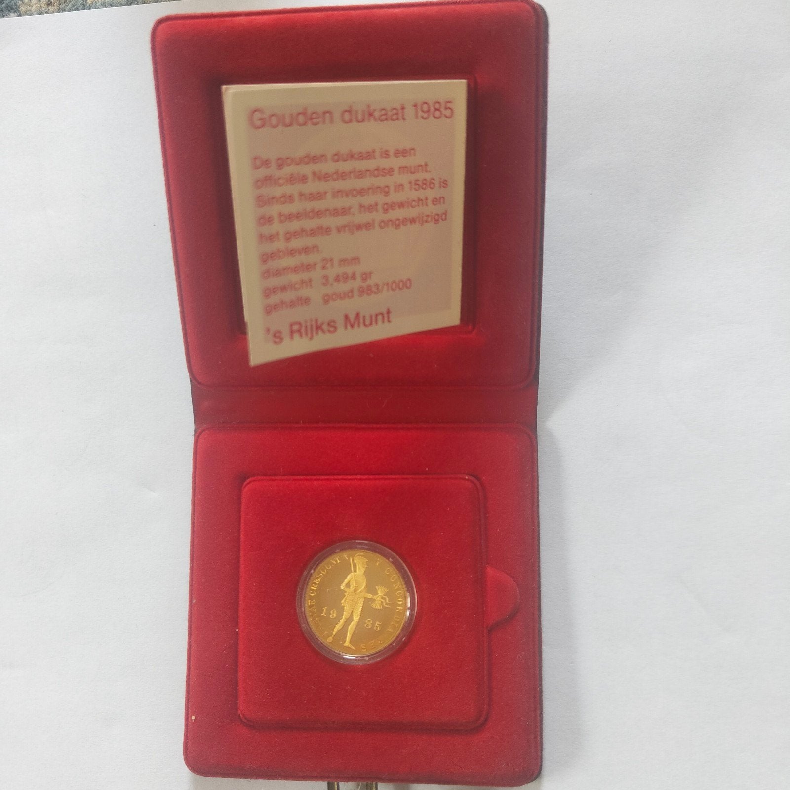 gouden dukaat, Ophalen of Verzenden, Koningin Juliana, Overige waardes