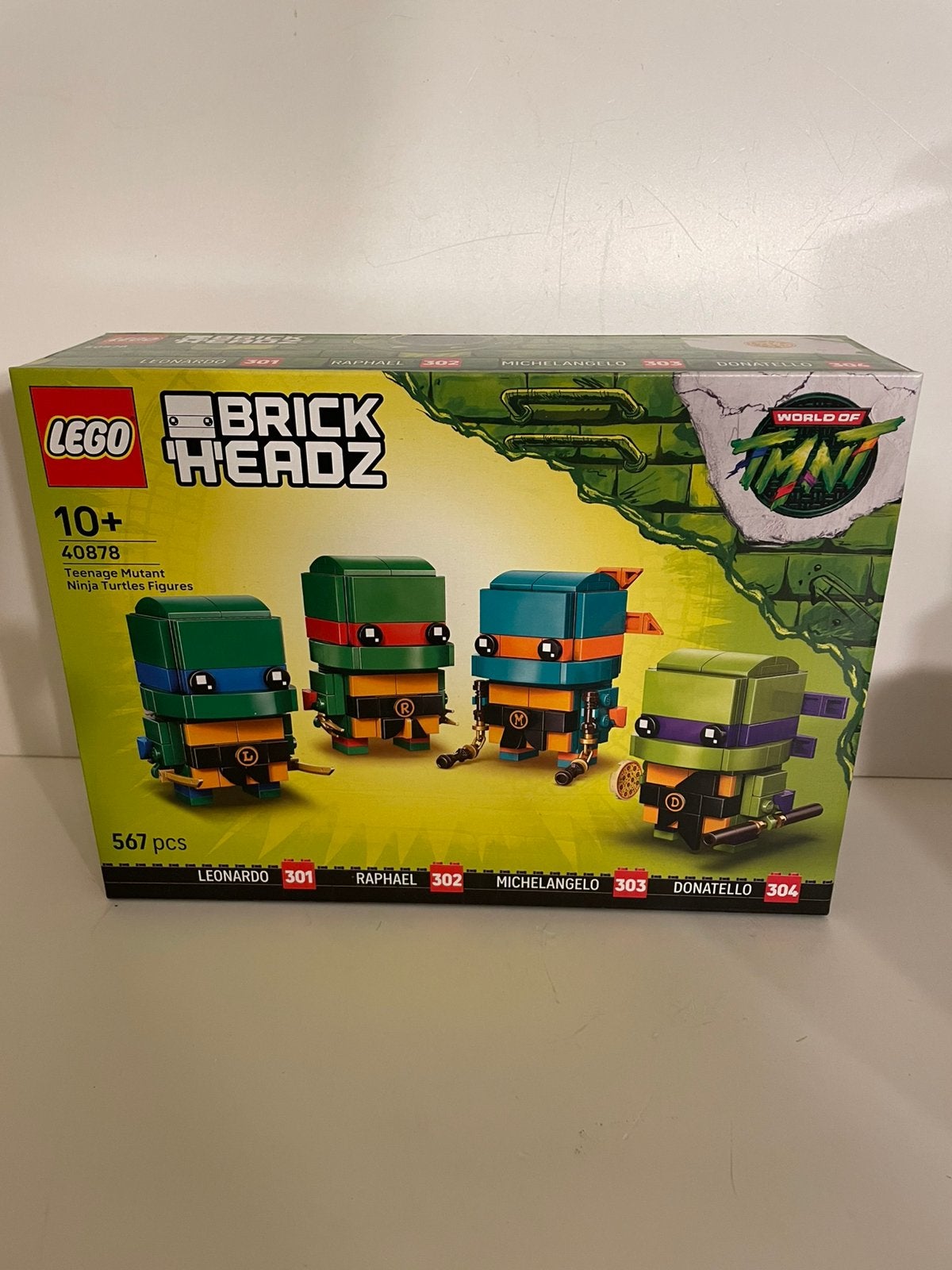 Lego 40878 teenage mutant ninja turtles nieuw in sealed box, Kinderen en Baby's, Speelgoed | Duplo en Lego, BrickHeadz, Lego, Nieuw