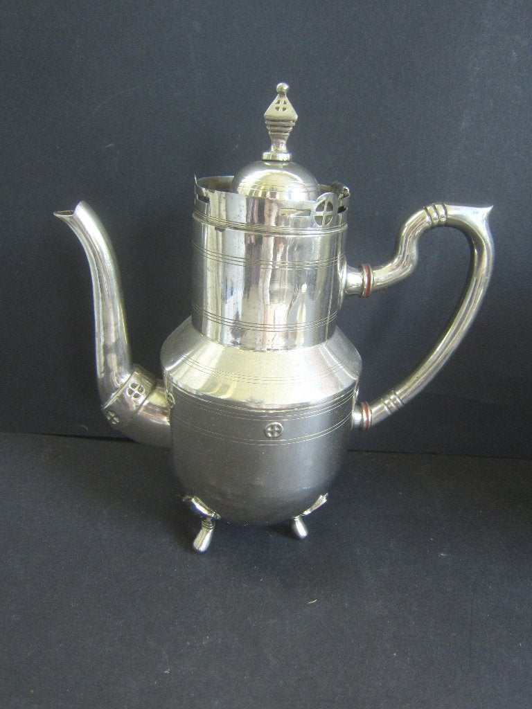 Arabische theepot koffiepot Dallah prachtige metalen kan, Overige merken, Ophalen of Verzenden, Zo goed als nieuw, Metaal