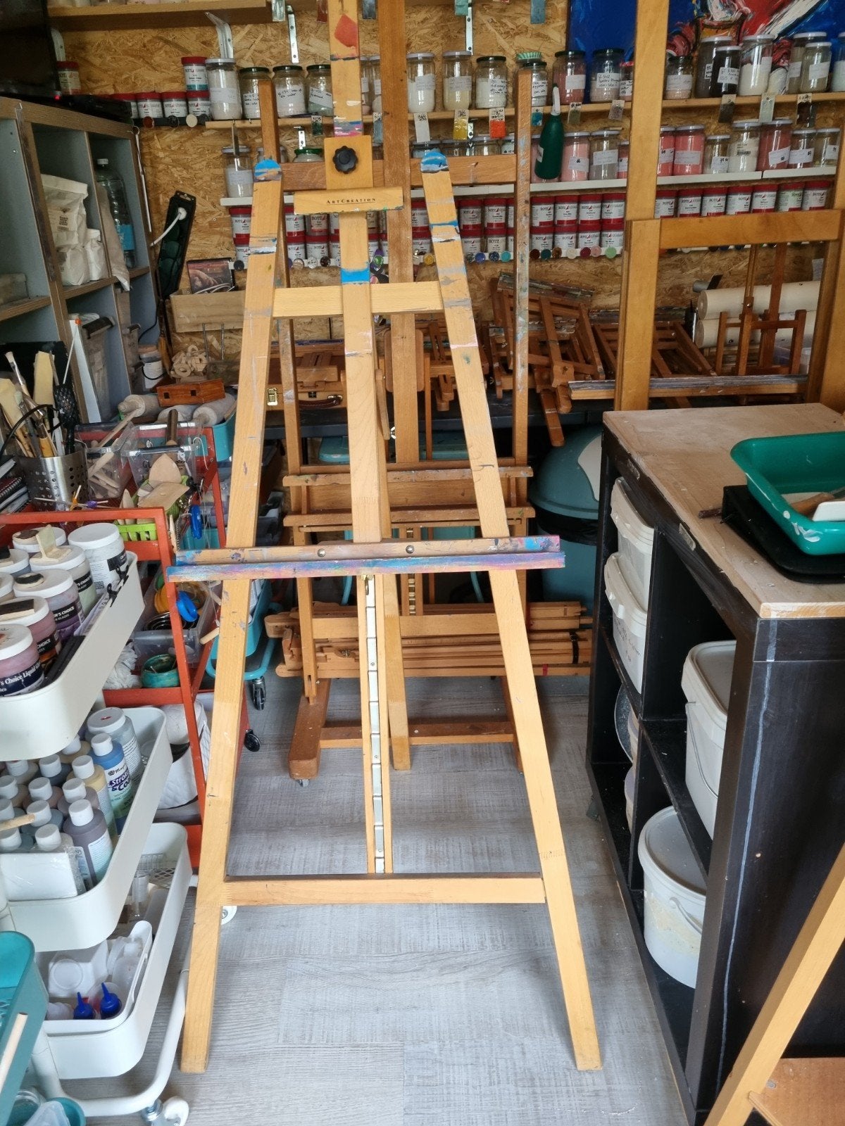 Schildersezels Artcreation 6x, Hobby en Vrije tijd, Ophalen, Gebruikt, Ezel