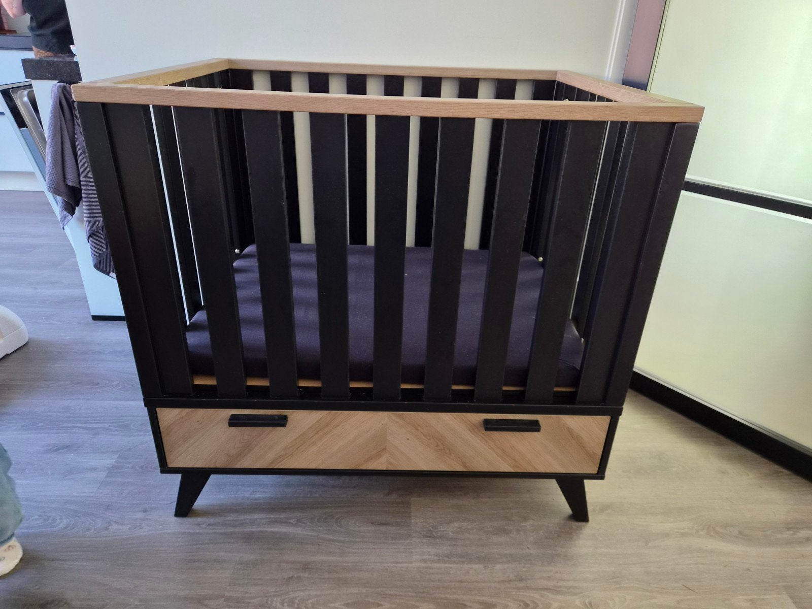 Interbaby box Lancaster met lade - lichte gebruikssporen, Ophalen, Gebruikt, Rechthoekig, Lade