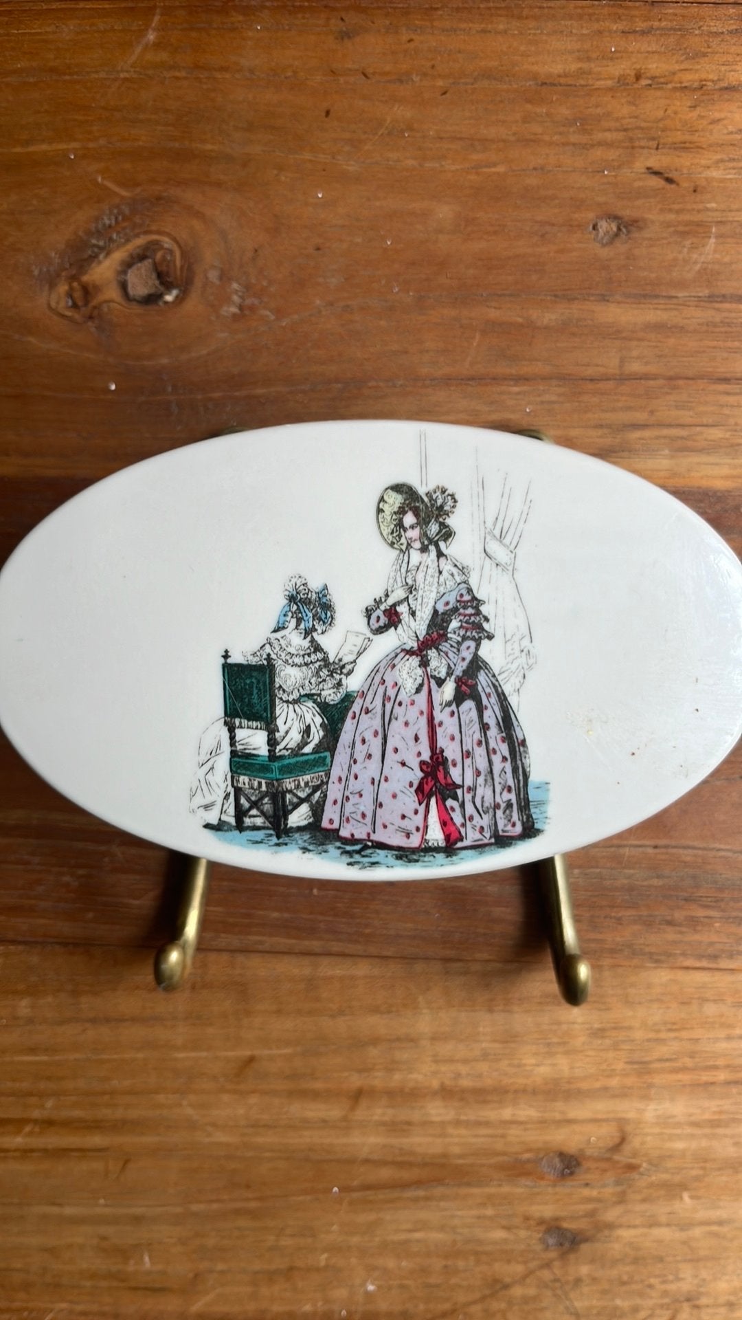 Hand/ thee doek hanger, Ophalen of Verzenden, Zo goed als nieuw, Zilver, Overige materialen
