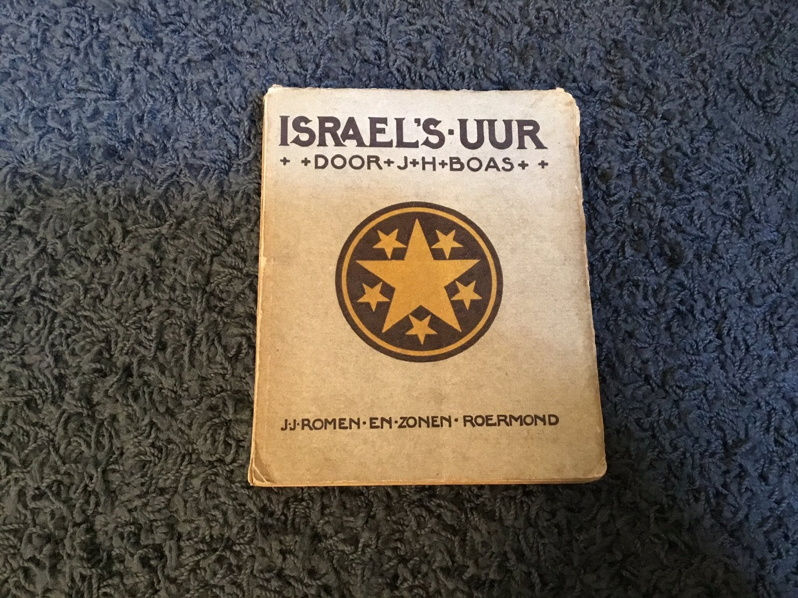 Israel’s Uur  J H Boas, Ophalen of Verzenden, Zo goed als nieuw, Europa