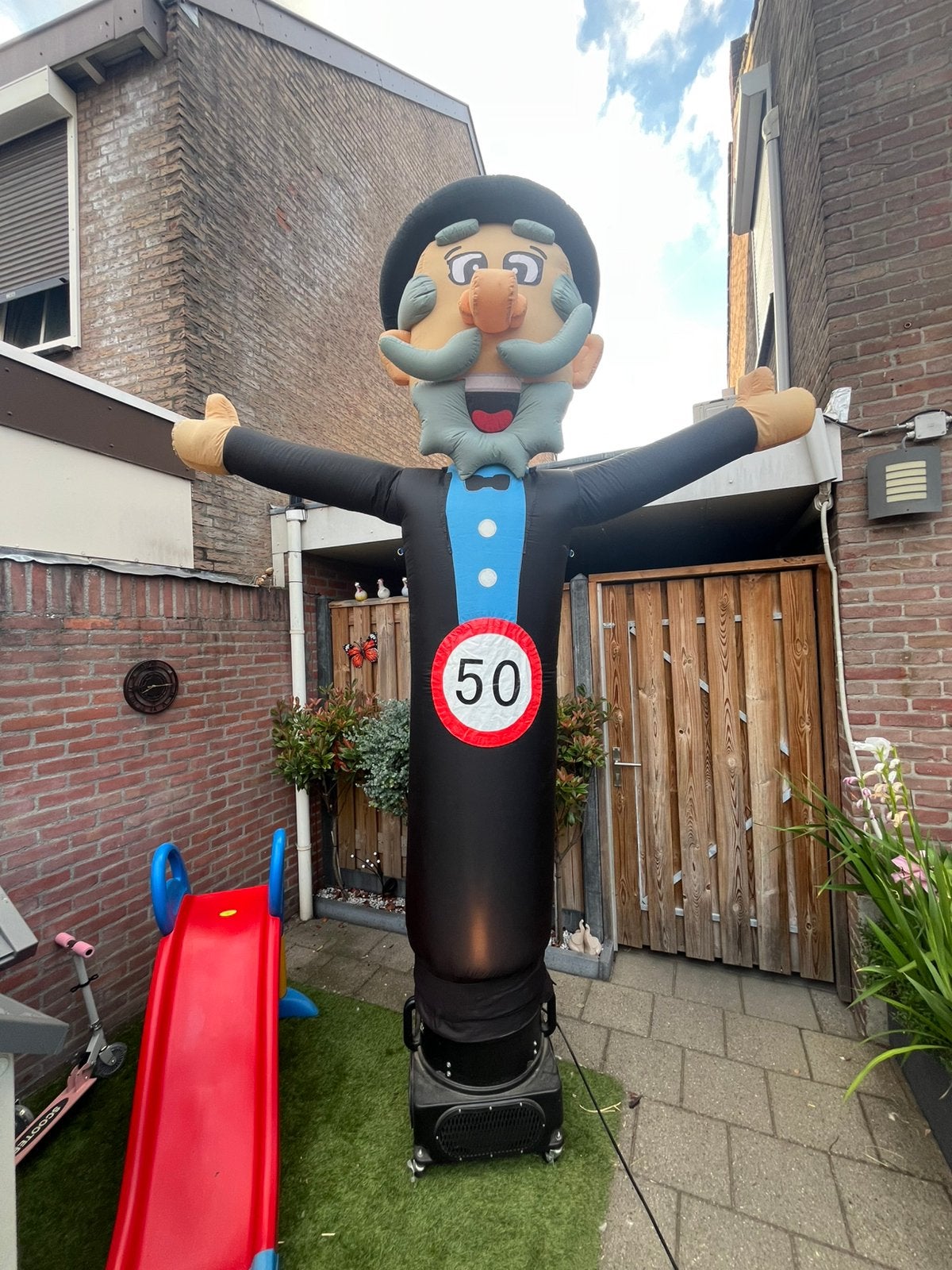 Opblaasbare Abraham huren? Tilburg, Goirle, Waalwijk, Gilze, Ophalen, Zo goed als nieuw, Abraham of Sarah