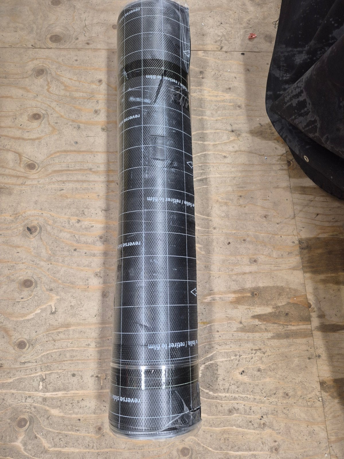 Loodvervanger rol 1 meter breed, circa 6 meter lang, Overige materialen, Zwart, Overige typen, Nieuw