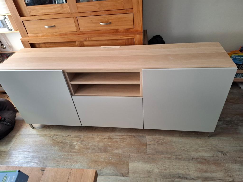 Modern dressoir/tv-meubel met opbergruimte, Ophalen, 150 tot 200 cm, Zo goed als nieuw, Minder dan 100 cm