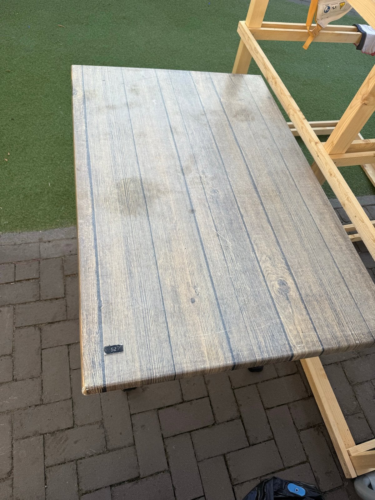 Horeca/restaurant eettafel, Ophalen, Gebruikt, 100 tot 150 cm, 50 tot 100 cm