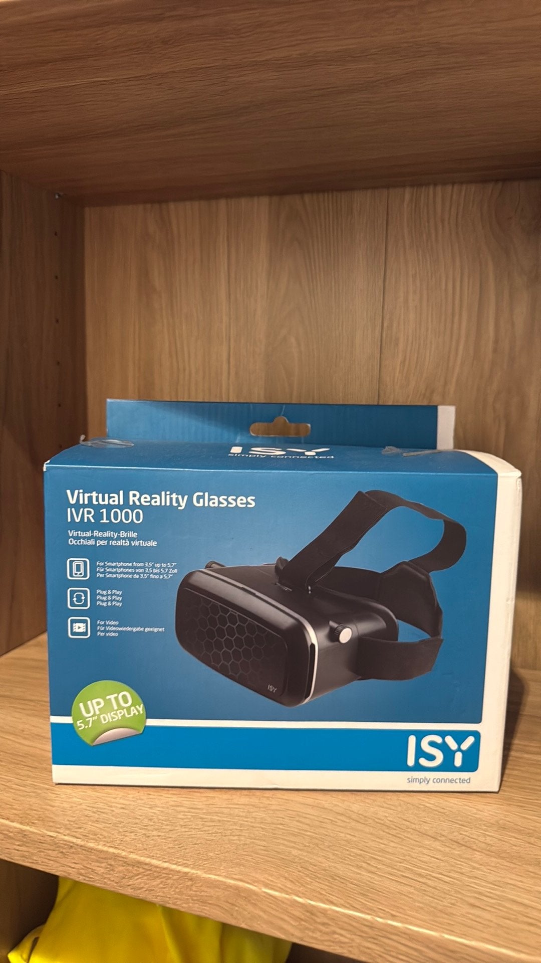 ISY IVR 1000 Virtual Reality Bril, Ophalen, Zo goed als nieuw, VR-bril, Telefoon