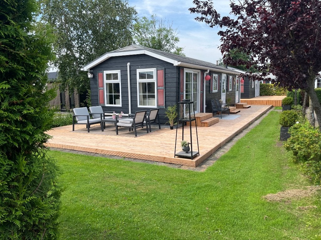 Luxe Chalet aan het water in Giethoorn op eigen grond, Tot en met 6