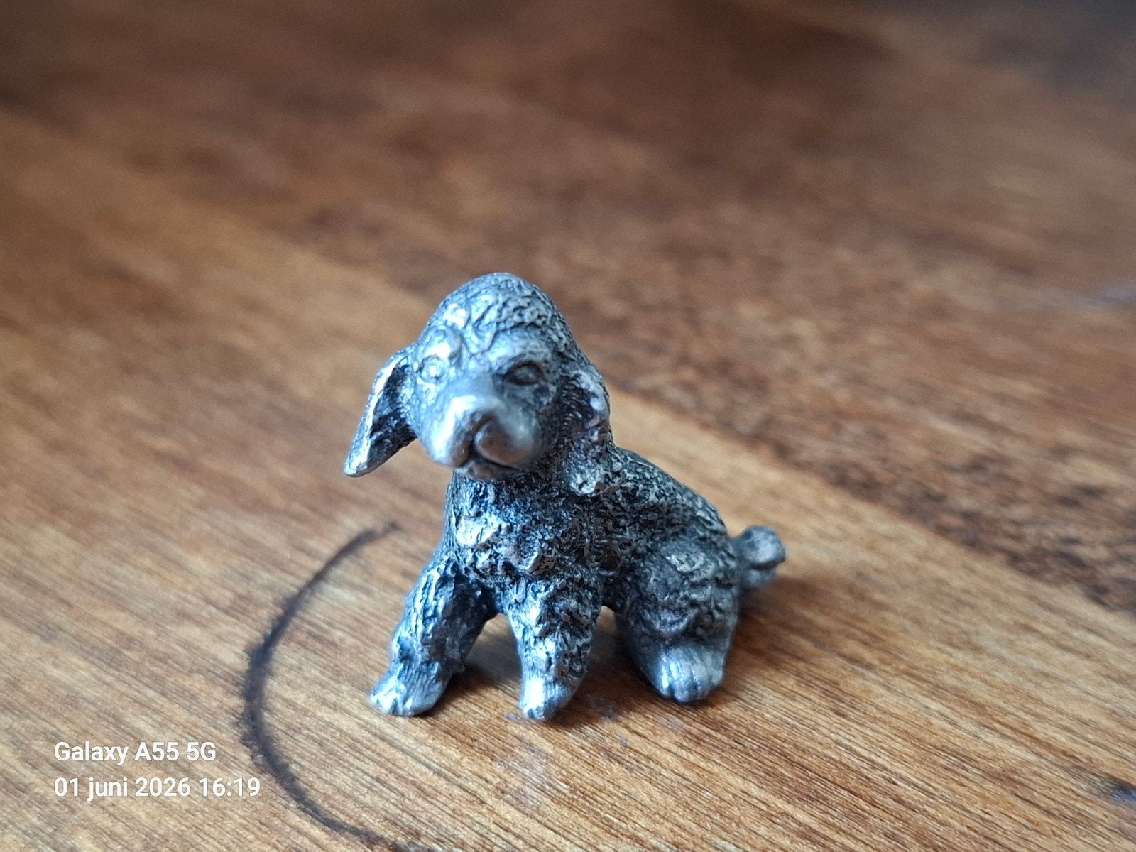 Set van 12 metalen miniaturen: dieren, kabouter, huisje, Ophalen, Gebruikt