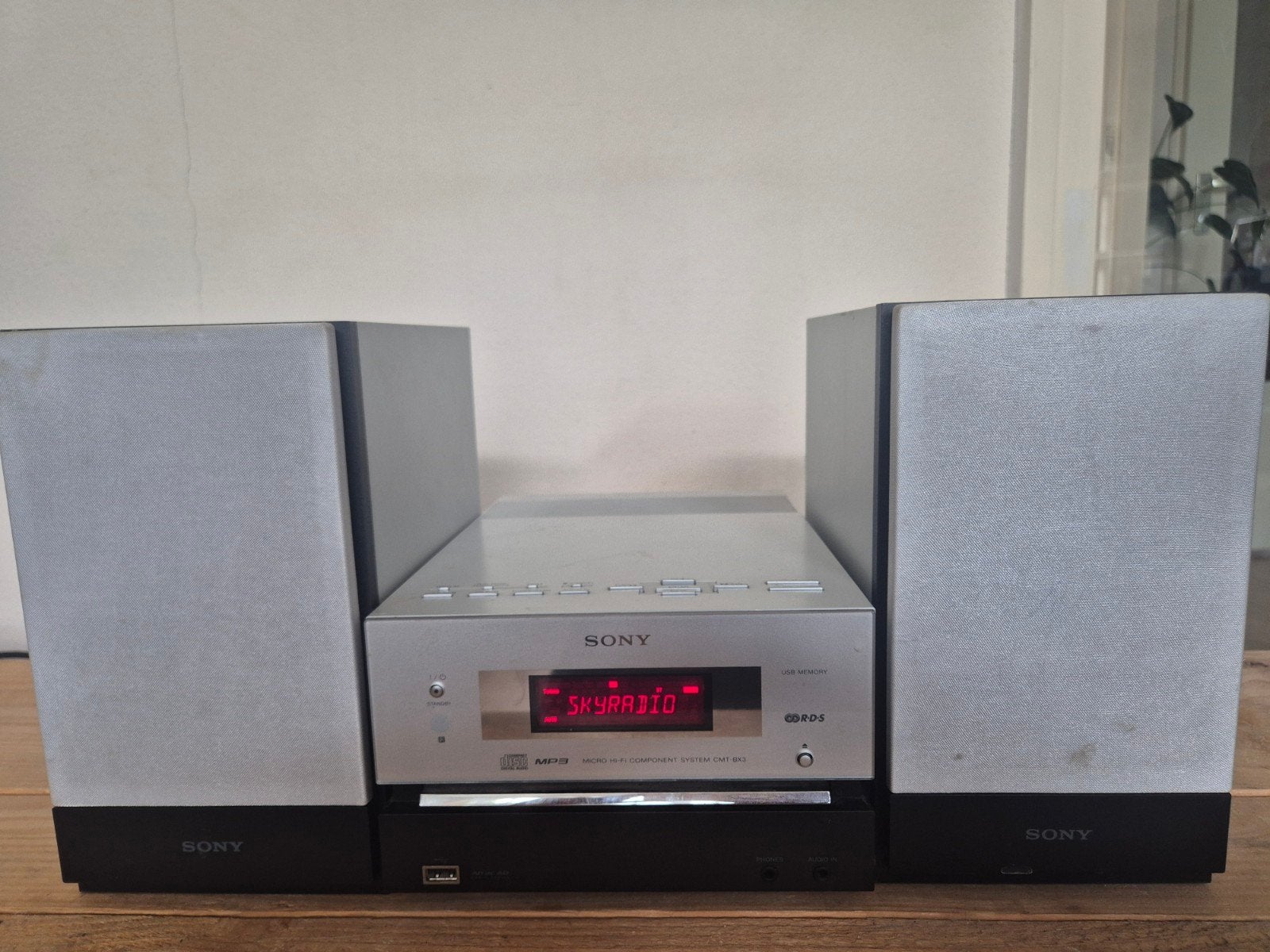 Sony Micro Hi-Fi Component Systeem CMT-BX3 met Speakers, Ophalen of Verzenden
