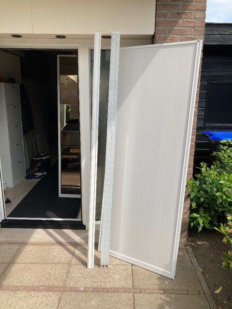 3 Kastdeuren (schuif) te Koop, Huis en Inrichting, Kasten | Kledingkasten, Ophalen, Gebruikt, 200 cm of meer, 50 tot 100 cm