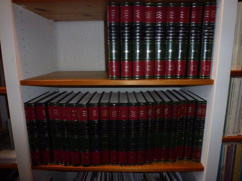 Grote Larouse jaarboeken 1979 - 1999, Boeken, Encyclopedieën, Complete serie, Diverse auteurs, Ophalen of Verzenden, Zo goed als nieuw