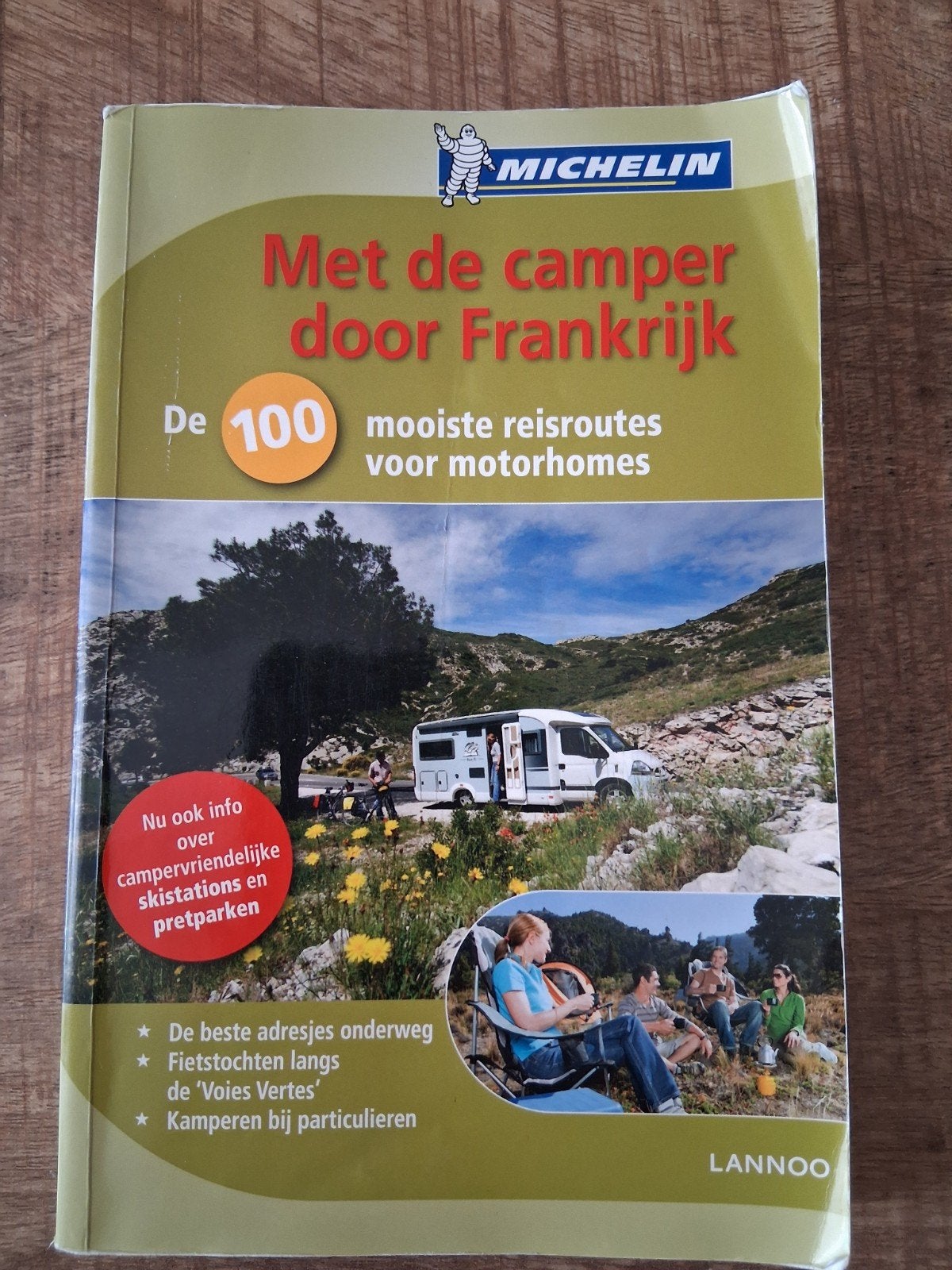 Michelin reisgids: Met de camper door Frankrijk, Michelin, Europa, Ophalen of Verzenden, Zo goed als nieuw