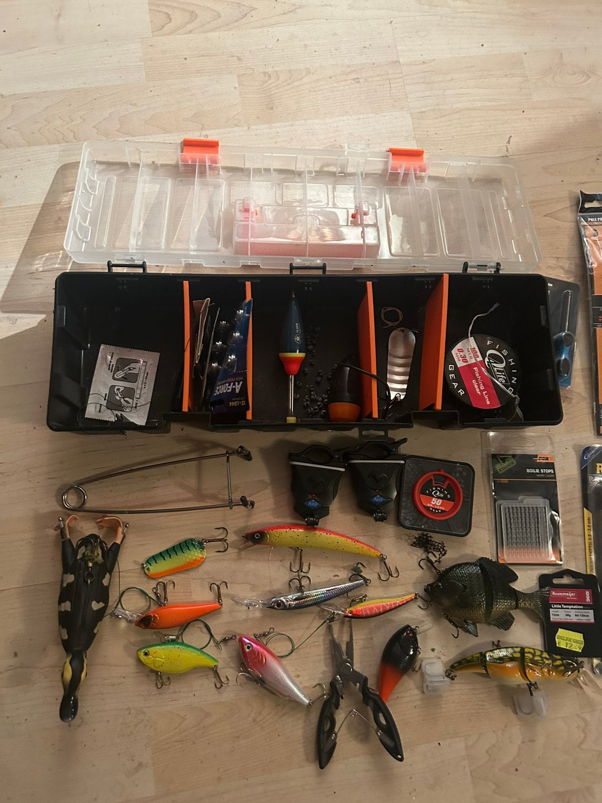 Diverse nep visjes en attributen, Watersport en Boten, Hengelsport | Roofvissen, Ophalen, Zo goed als nieuw, Overige typen