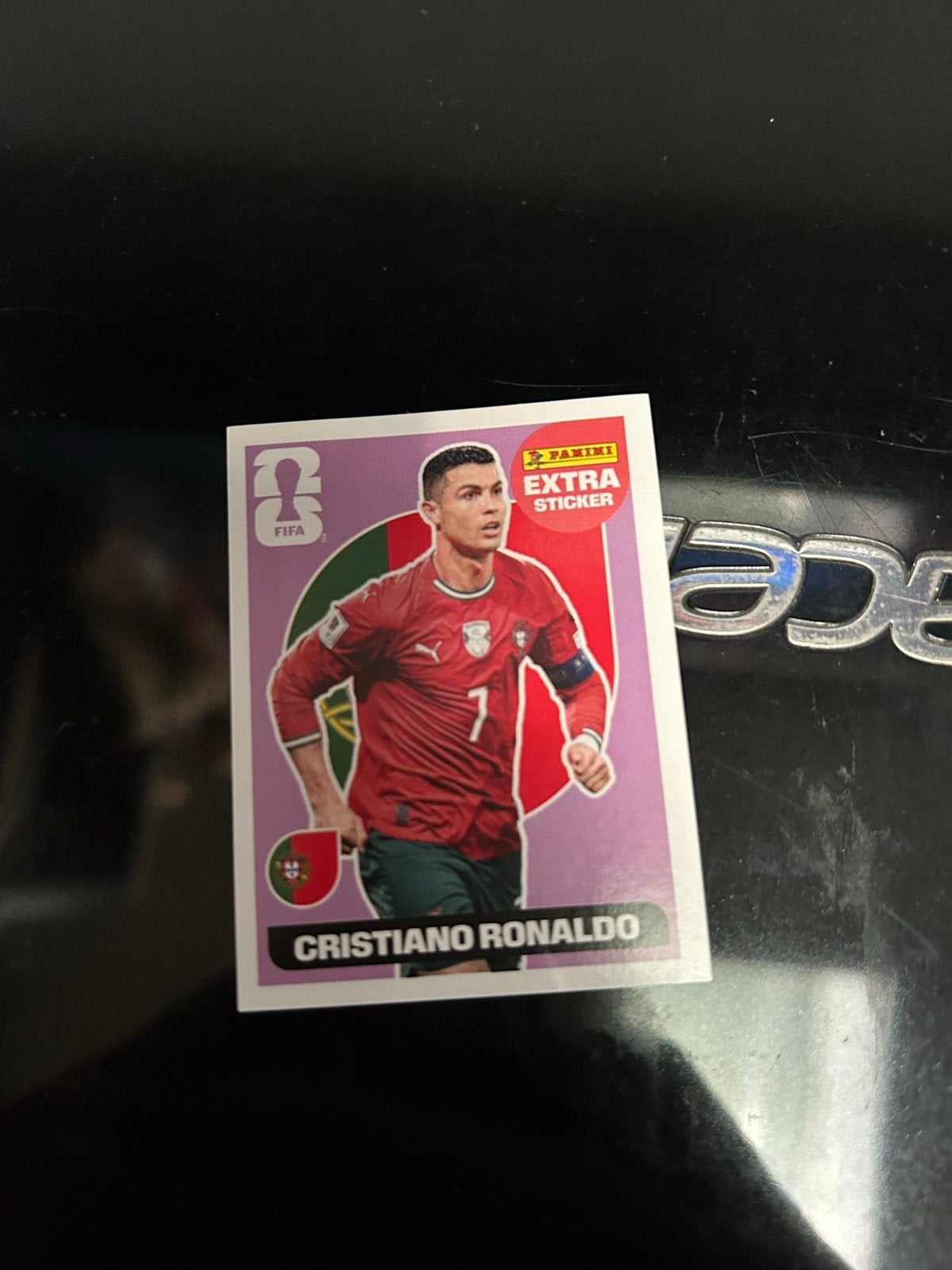 Panini WK 2026 USA Extra Sticker Cristiano Ronaldo, Ophalen of Verzenden, Nieuw, Sport