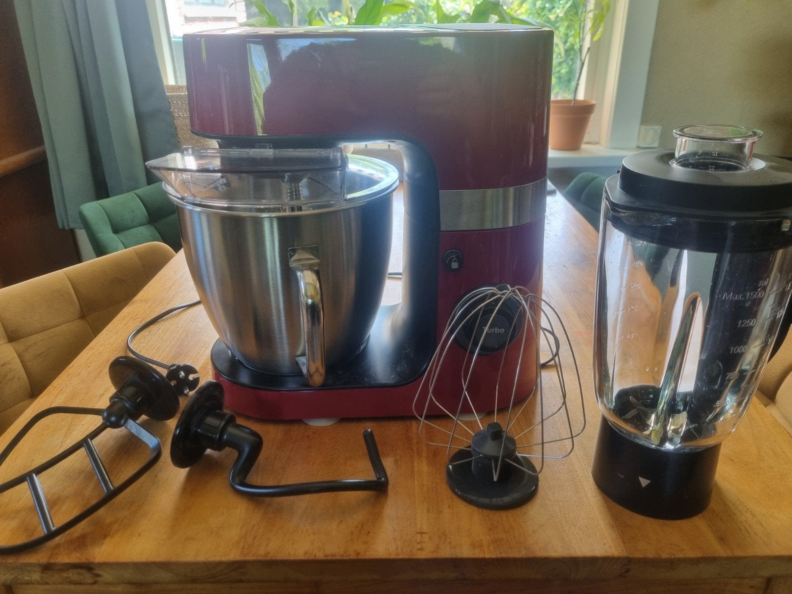 Silvercrest Keukenmachine met Blender - Zo goed als nieuw, 1 tot 2 liter, Ophalen, Zo goed als nieuw, 3 snelheden of meer