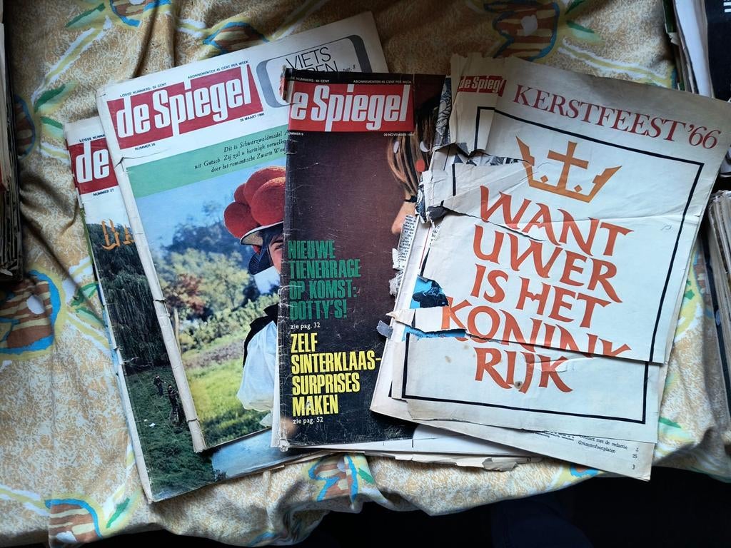 De Spiegel tijdschriften uit 1966, Boeken, Ophalen, Gelezen, Overige typen
