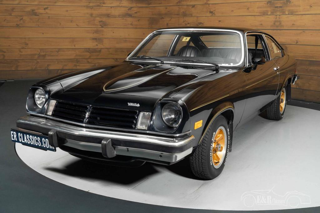 Chevrolet Cosworth Vega Coupé | 1975, Achterwielaandrijving, Zwart, Chevrolet, 4 stoelen