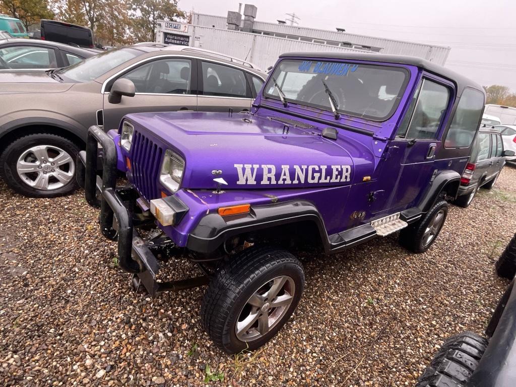 Jeep Wrangler 2.5 BJ 1987*VASTE PRIJS ! OPKNAPPER !, Auto's, Oldtimers, Overige kleuren, Bedrijf, Handgeschakeld, SUV of Terreinwagen