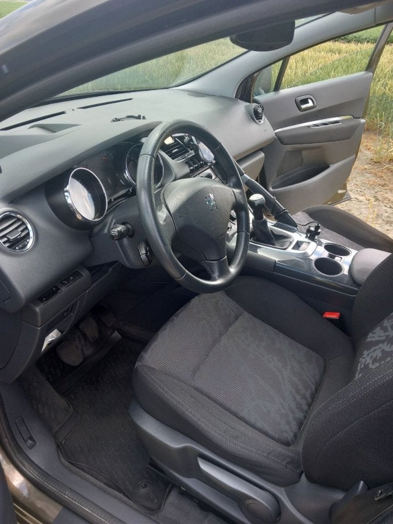 Peugeot 3008 1.6 VTI 2009 Bruin, Auto's, Voorwielaandrijving, 1374 kg, Zwart, 4 cilinders