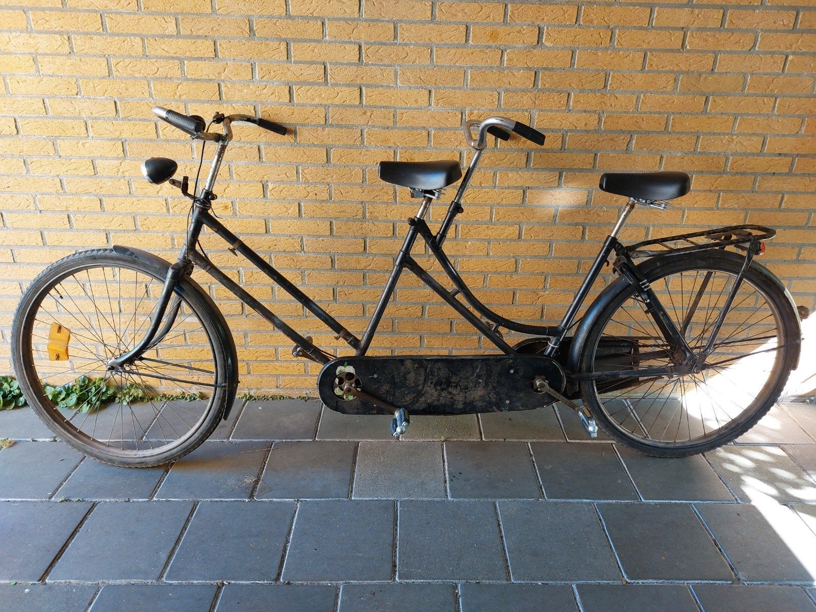 Gazelle tandem met transportfietswielen, Fietsen en Brommers, Fietsen | Tandems, Ophalen, Gebruikt, 47 tot 51 cm, Gazelle