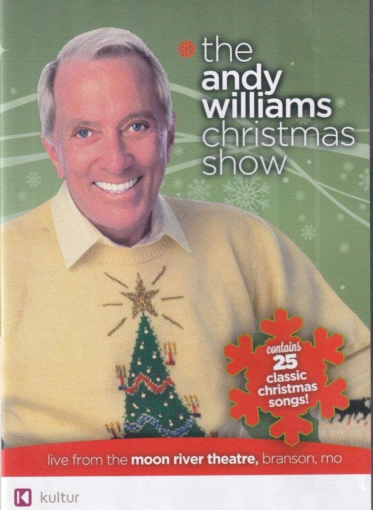 Te koop KERST dvd ANDY WILLIAMS CHRISTMAS SHOW, Alle leeftijden, Ophalen of Verzenden, Zo goed als nieuw, Muziekvideo's