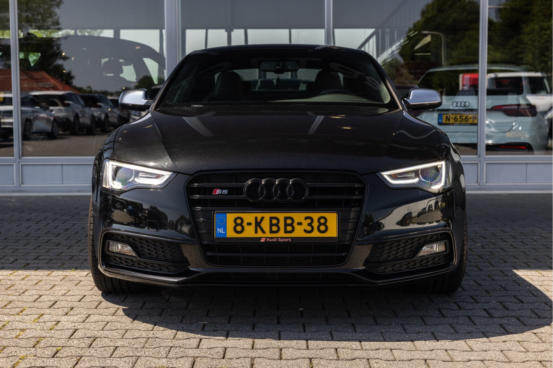 Audi S5 Coupé 3.0 TFSI quattro Pro Line | NL Auto | Adaptie, Auto's, Audi, Gebruikt, Zwart, 2995 cc, Zwart