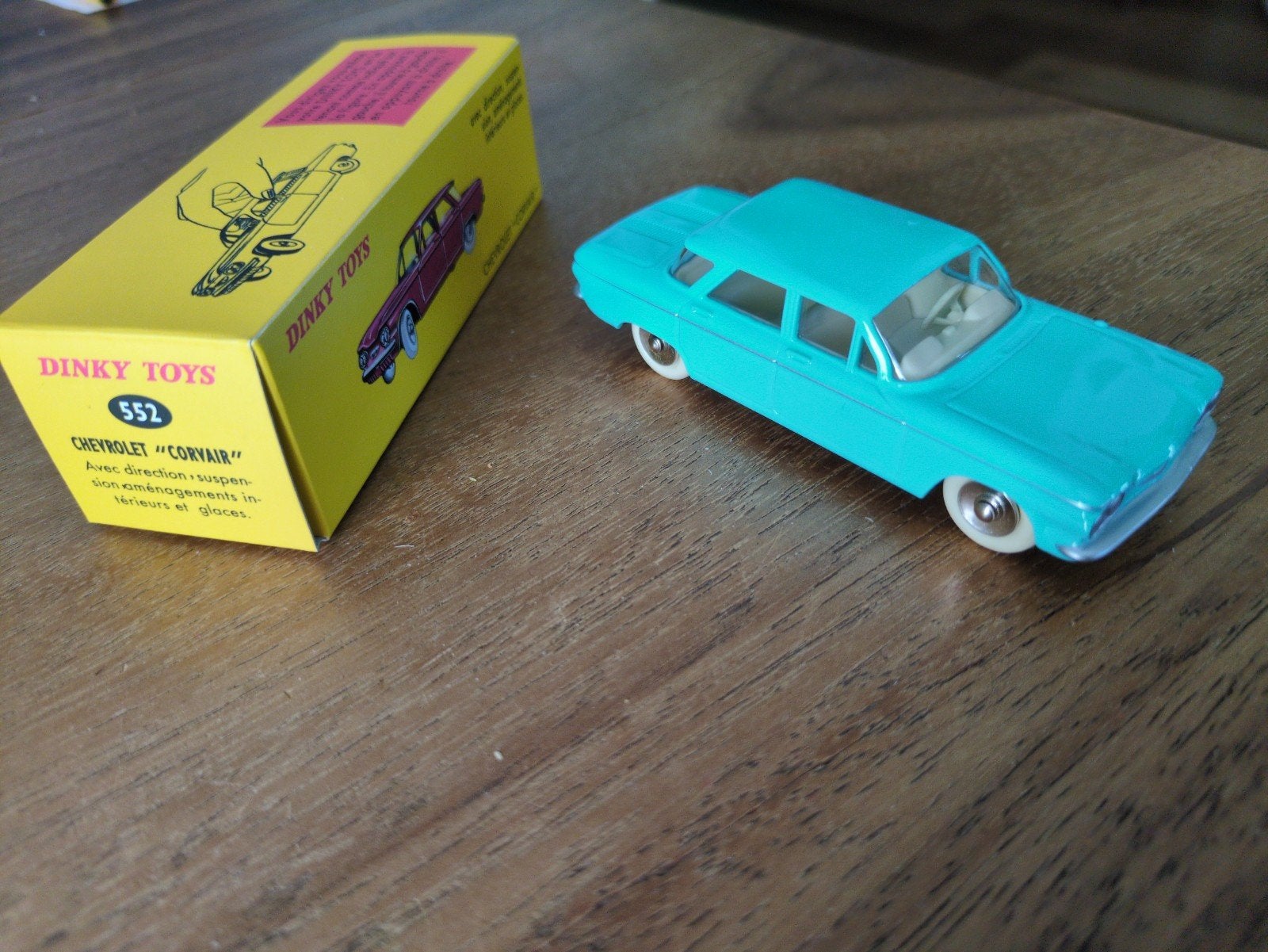 Dinky Toys 552 Chevrolet Corvair, Ophalen of Verzenden, Nieuw, Auto