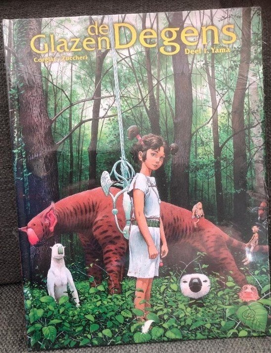 yama de glazen degens hc j6, Boeken, Eén stripboek, Ophalen of Verzenden, Zo goed als nieuw