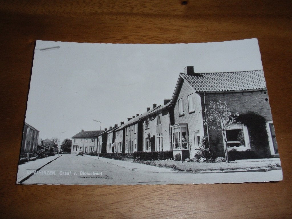 Benthuizen Graaf v Bloisstraat, Verzenden, 1960 tot 1980, Gelopen, Zuid-Holland