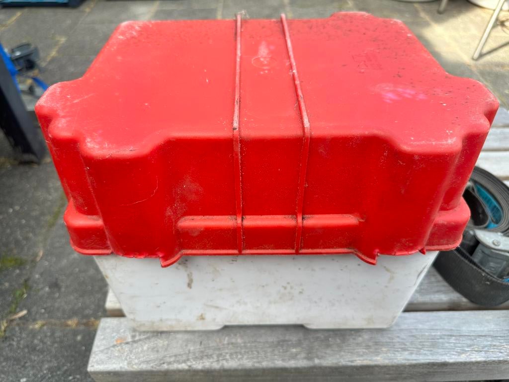 Accubak, Ophalen of Verzenden, Zo goed als nieuw, Motor en Techniek, Zeilboot of Motorboot