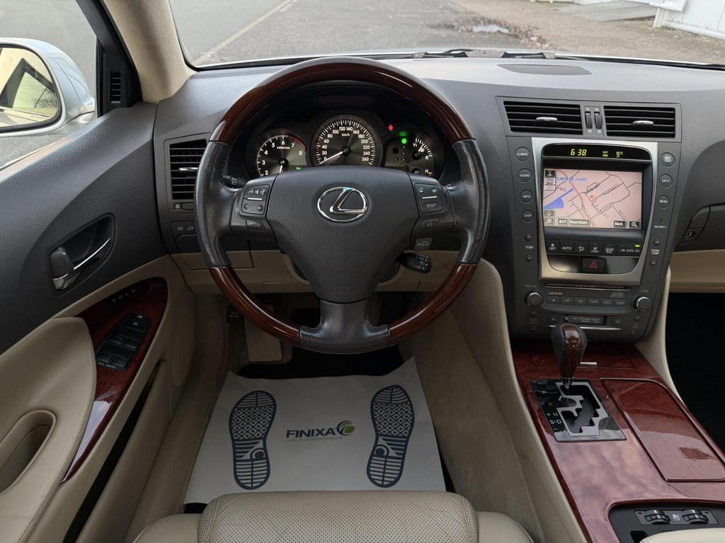 Lexus GS 300 President - DEALERONDERHOUD/OPENDAK/LEER/NAP, Auto's, Lexus, Automaat, Gebruikt, 2000 kg, Bedrijf